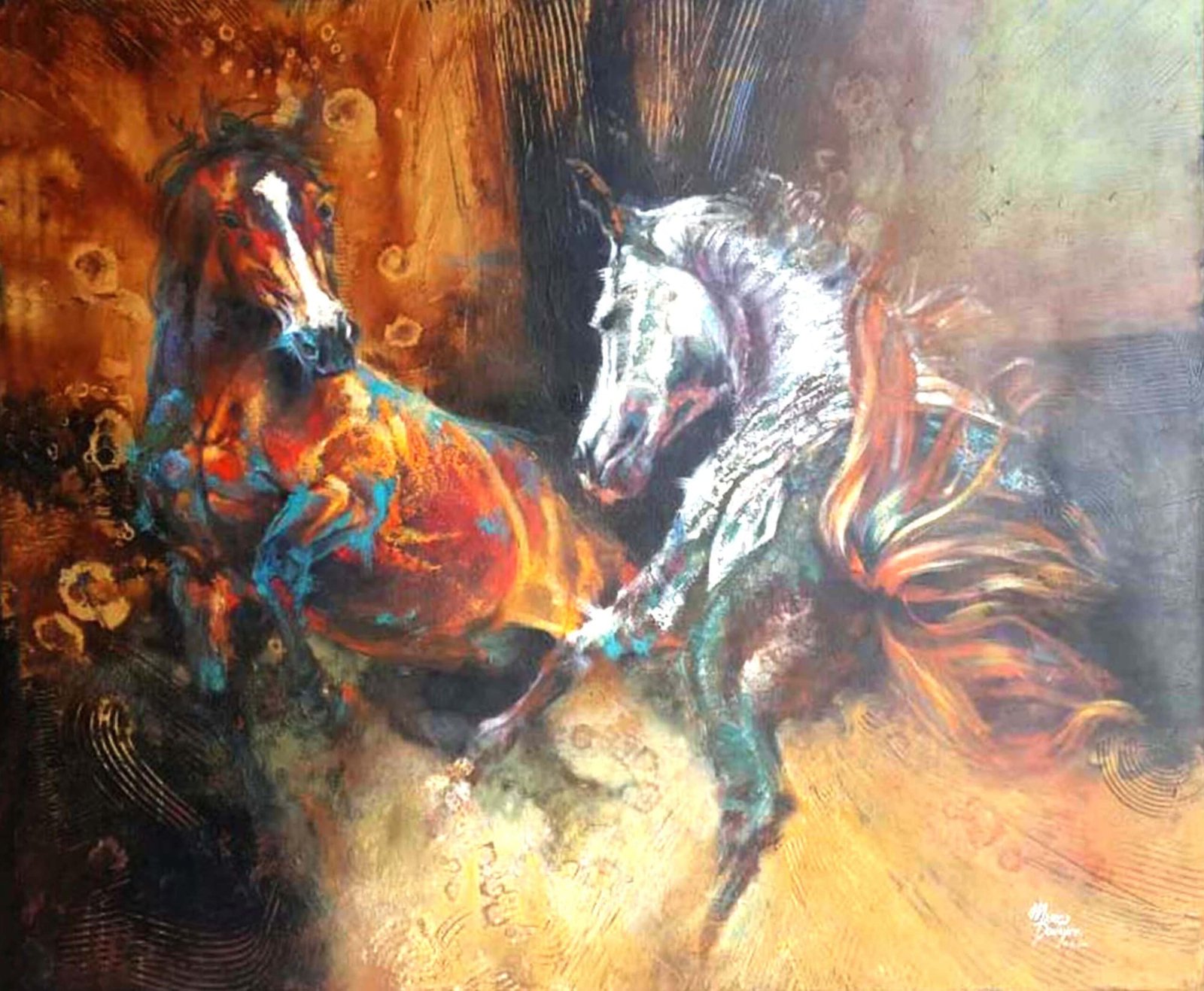 Caballos en Celo